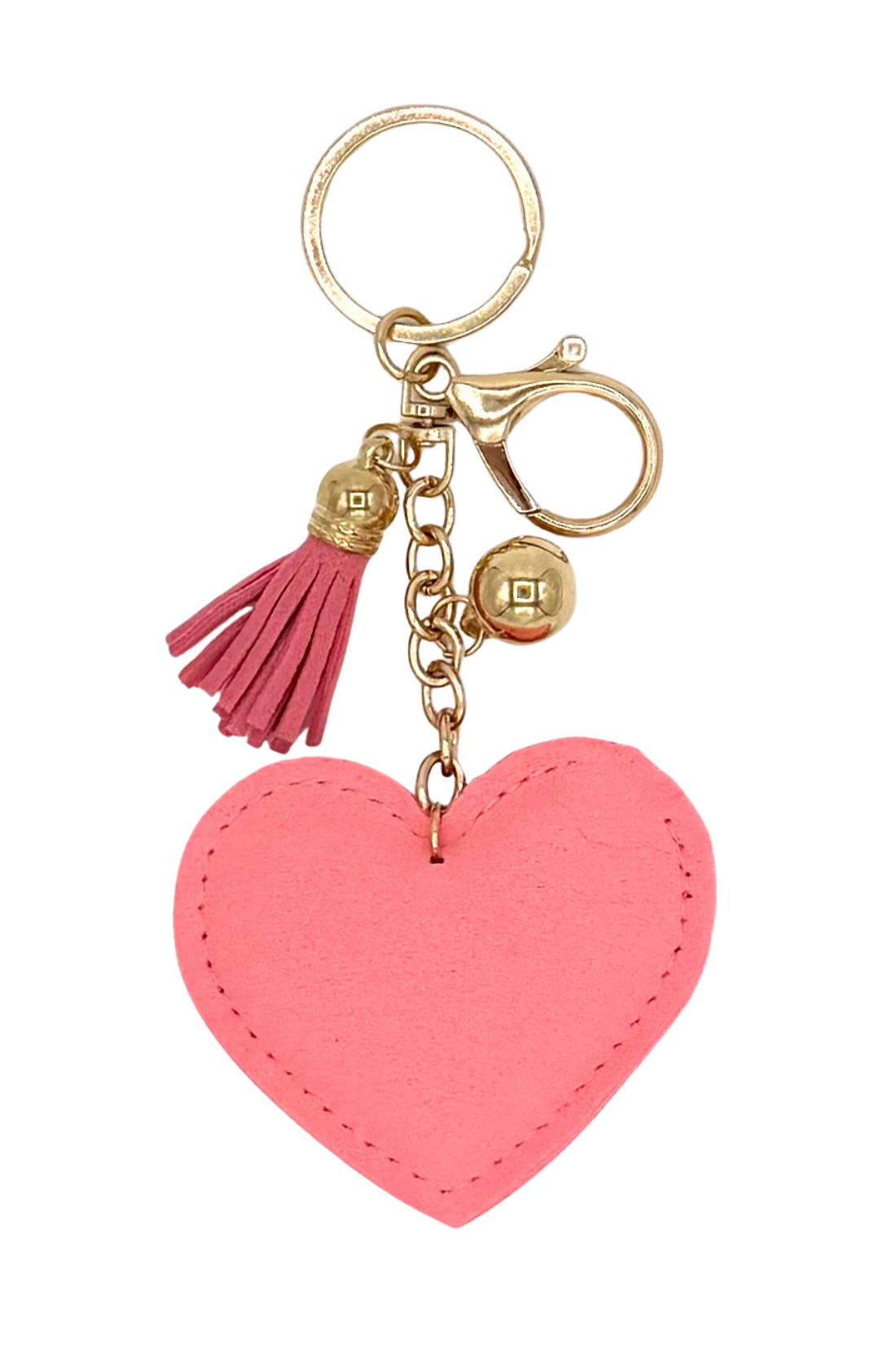 Big Heart Energy Keychain – Pink