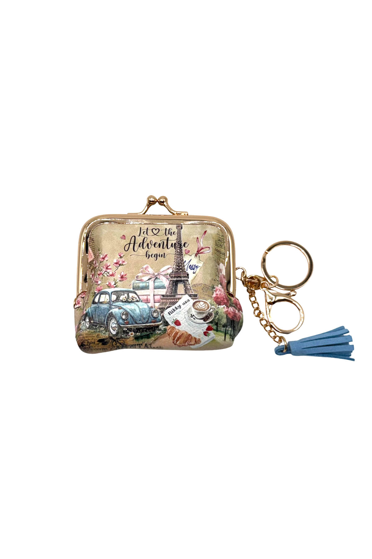 Let The Adventure Begin Coin Purse
