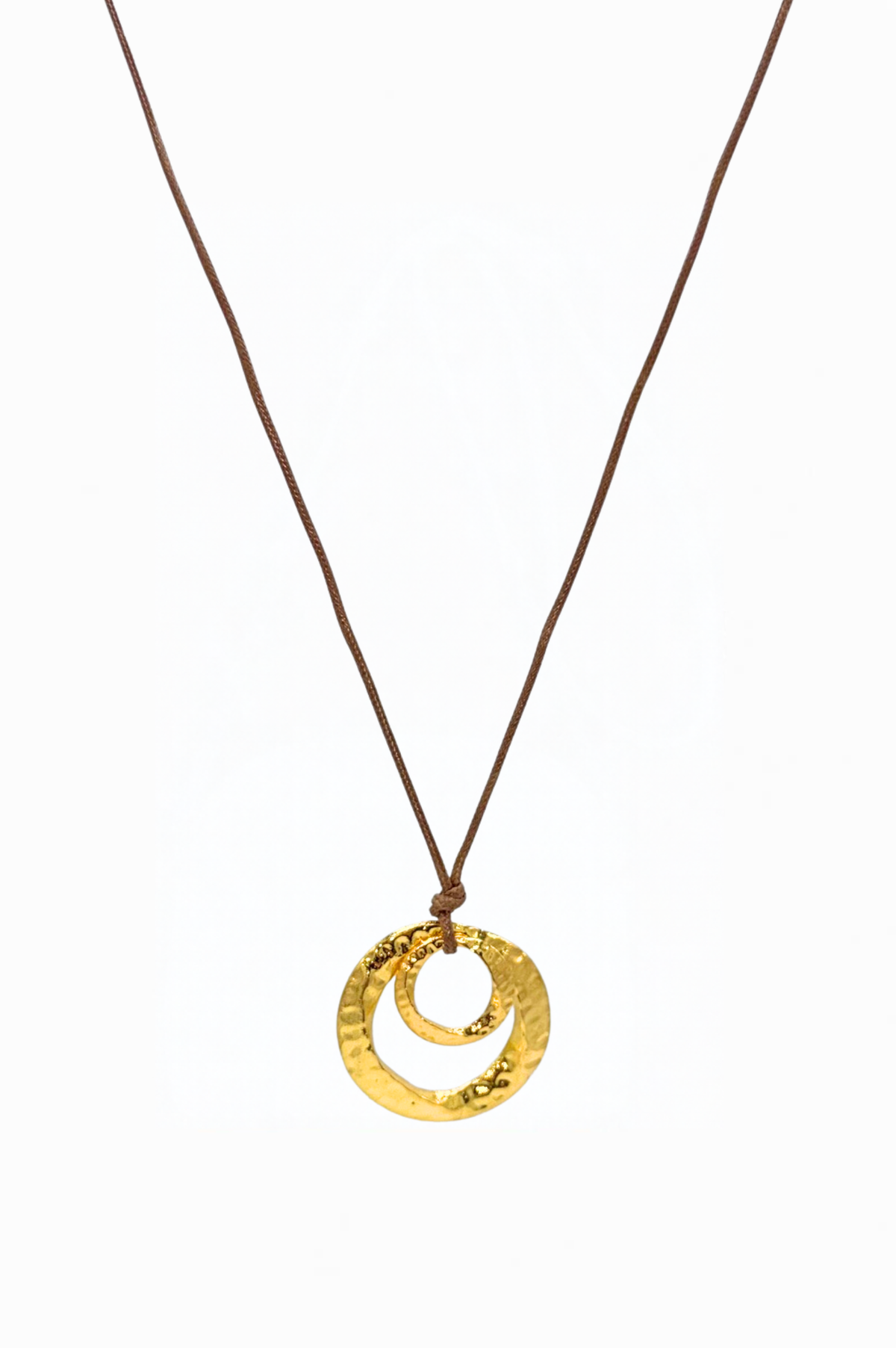 Going In Circles Necklace – Gold
