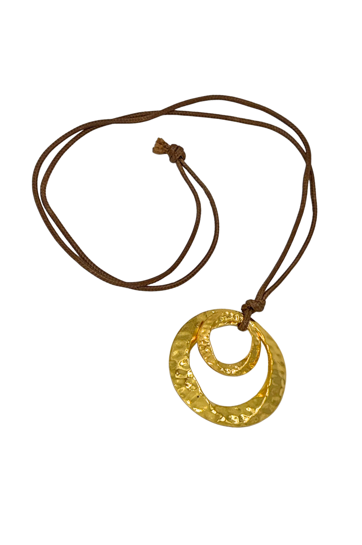 Going In Circles Necklace – Gold