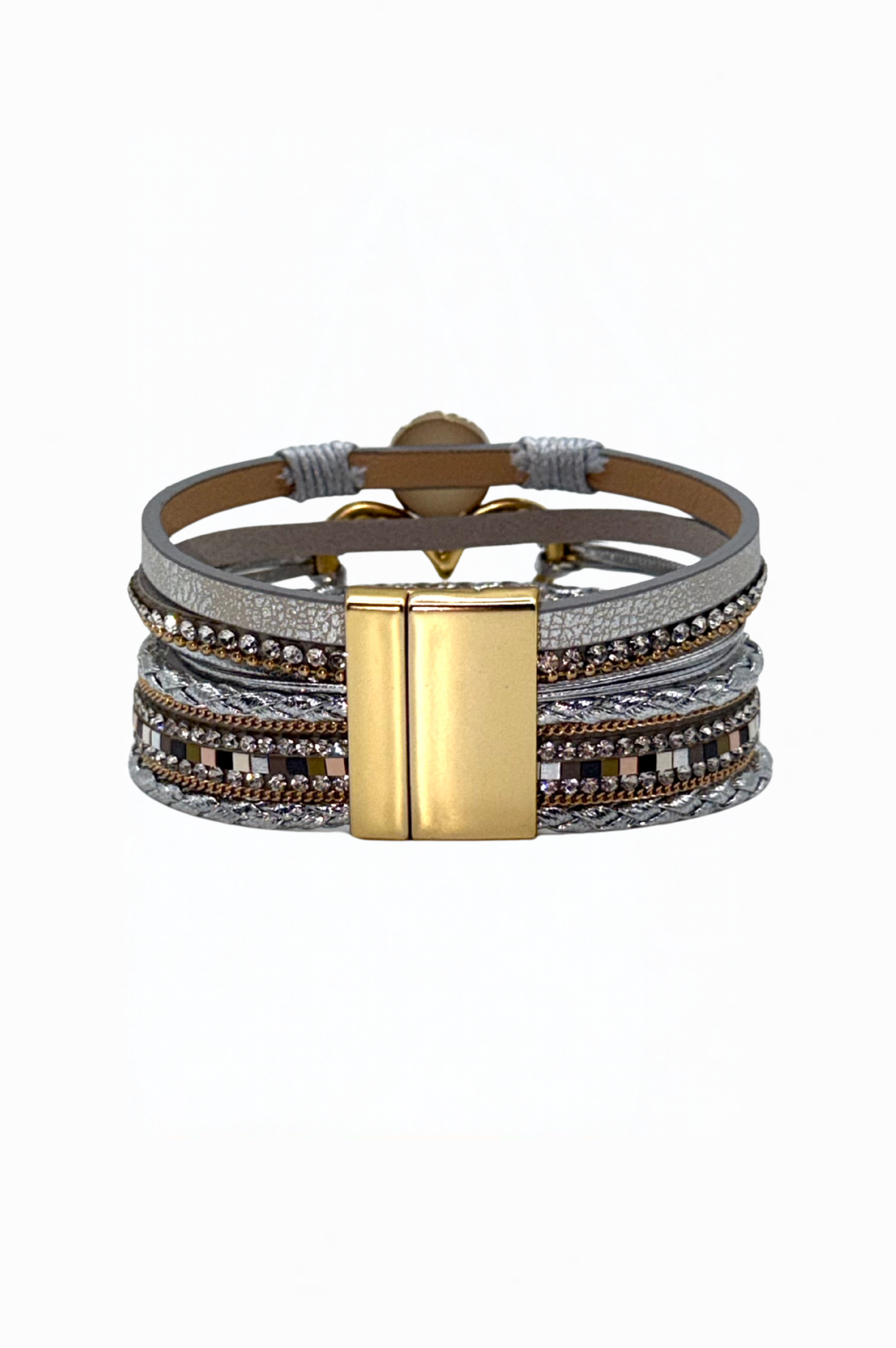 Hearts A Flutter Bracelet – Silver