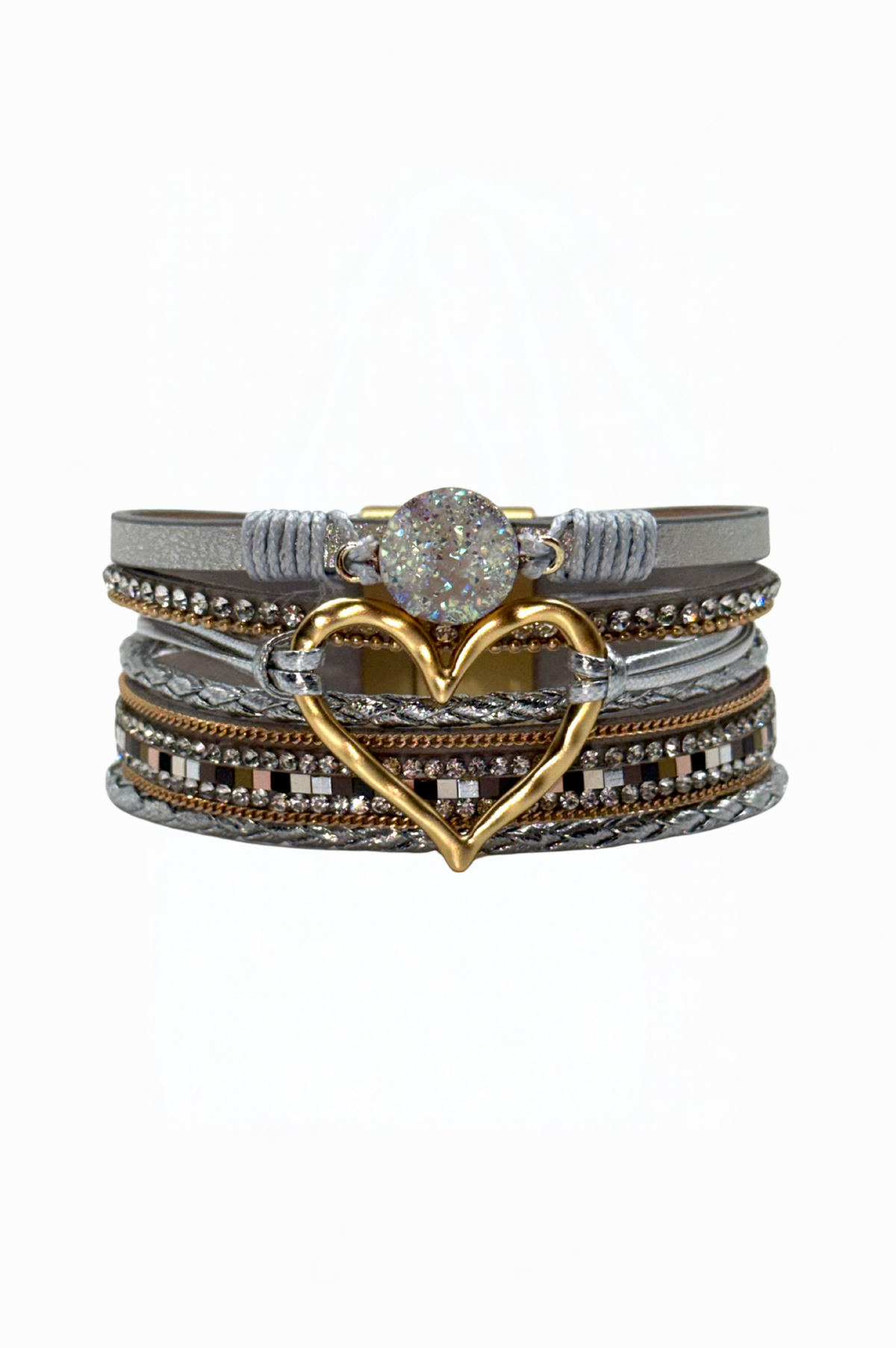 Hearts A Flutter Bracelet – Silver