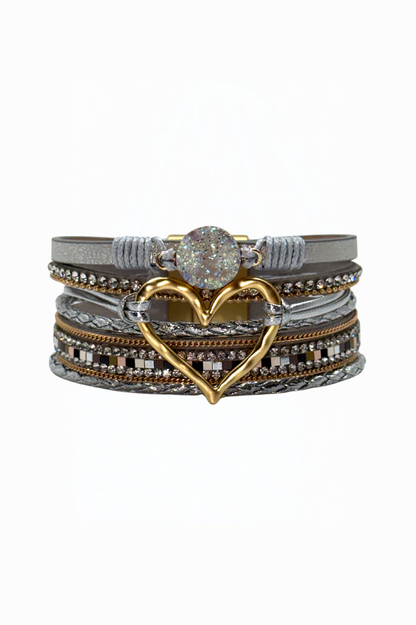 Hearts A Flutter Bracelet – Silver
