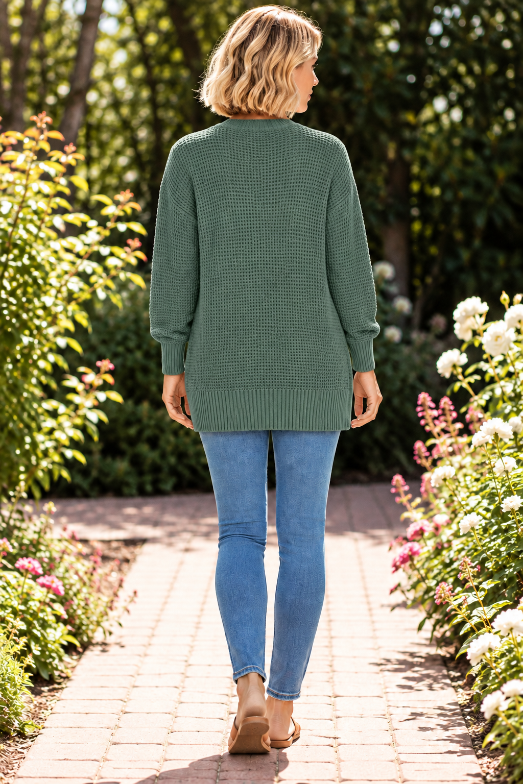 On My Mind Cardigan - Ash Jade