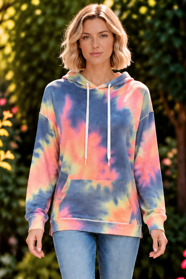 Over The Rainbow Hooded Top