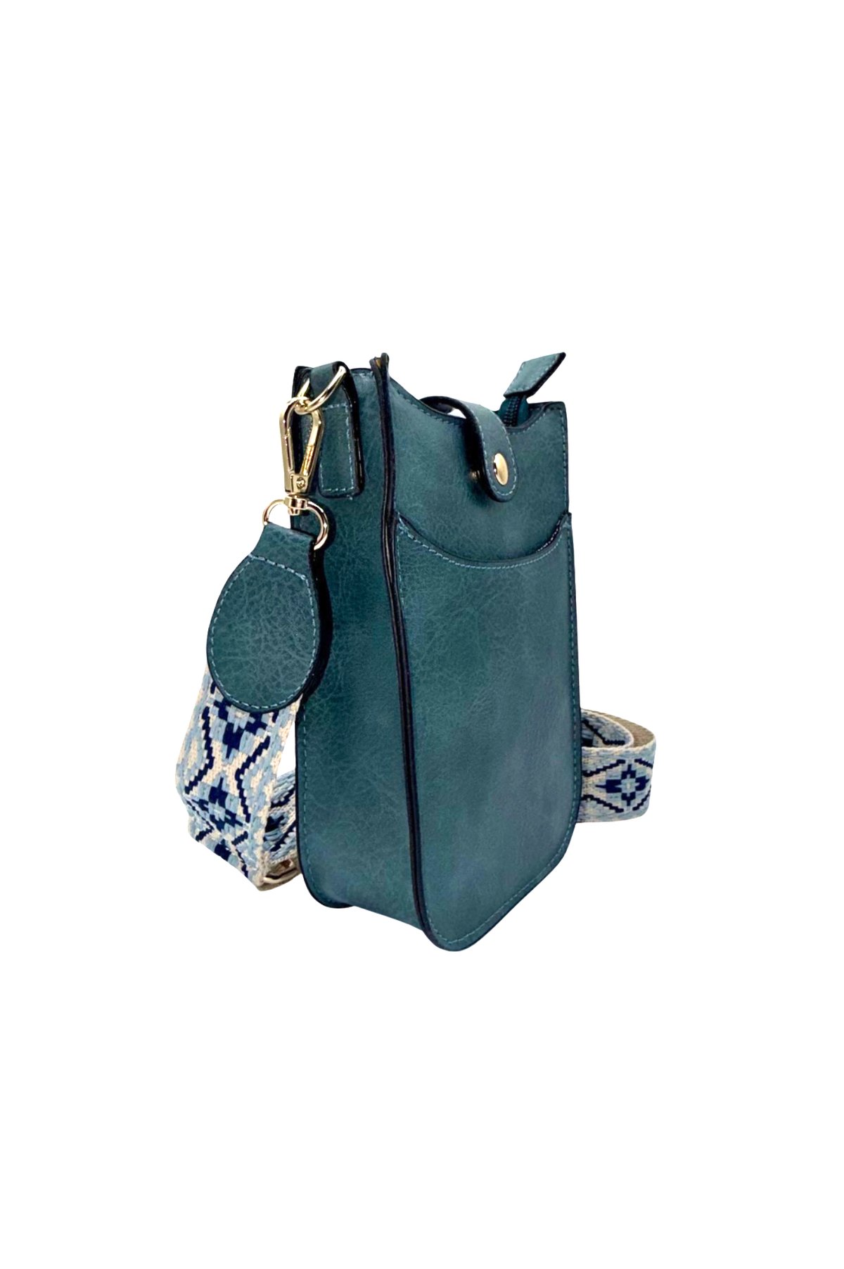 She’s So Lovely Phone Crossbody – Dusty Teal