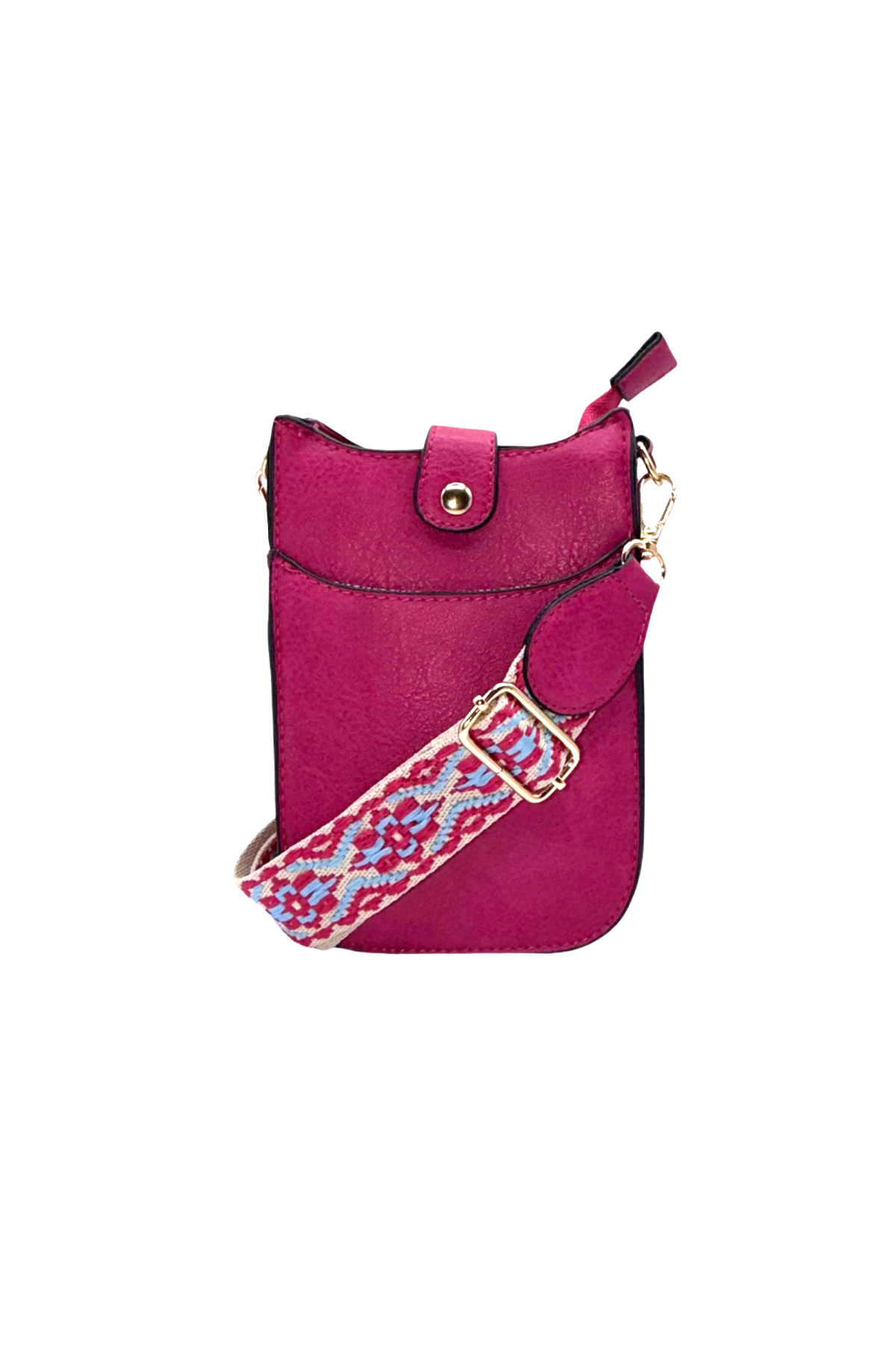 She’s So Lovely Phone Crossbody – Fuchsia