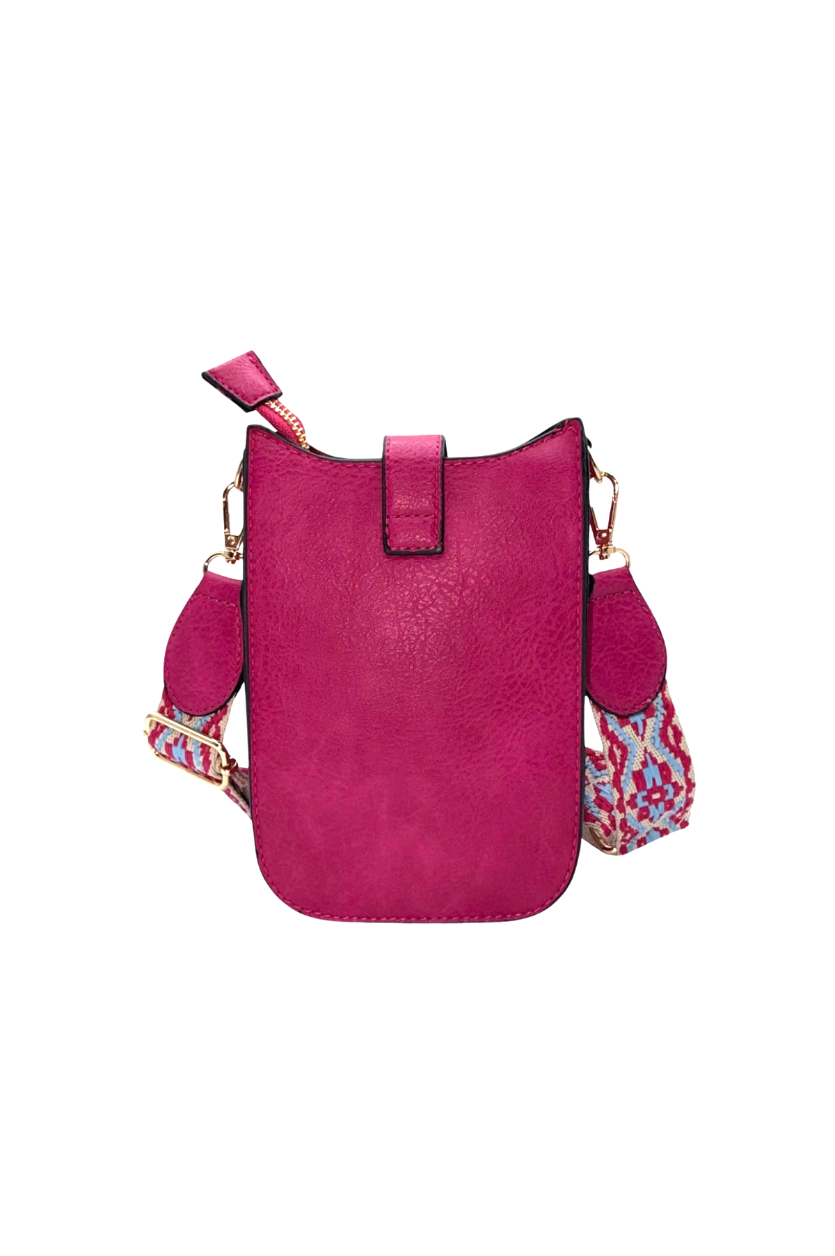 She’s So Lovely Phone Crossbody – Fuchsia
